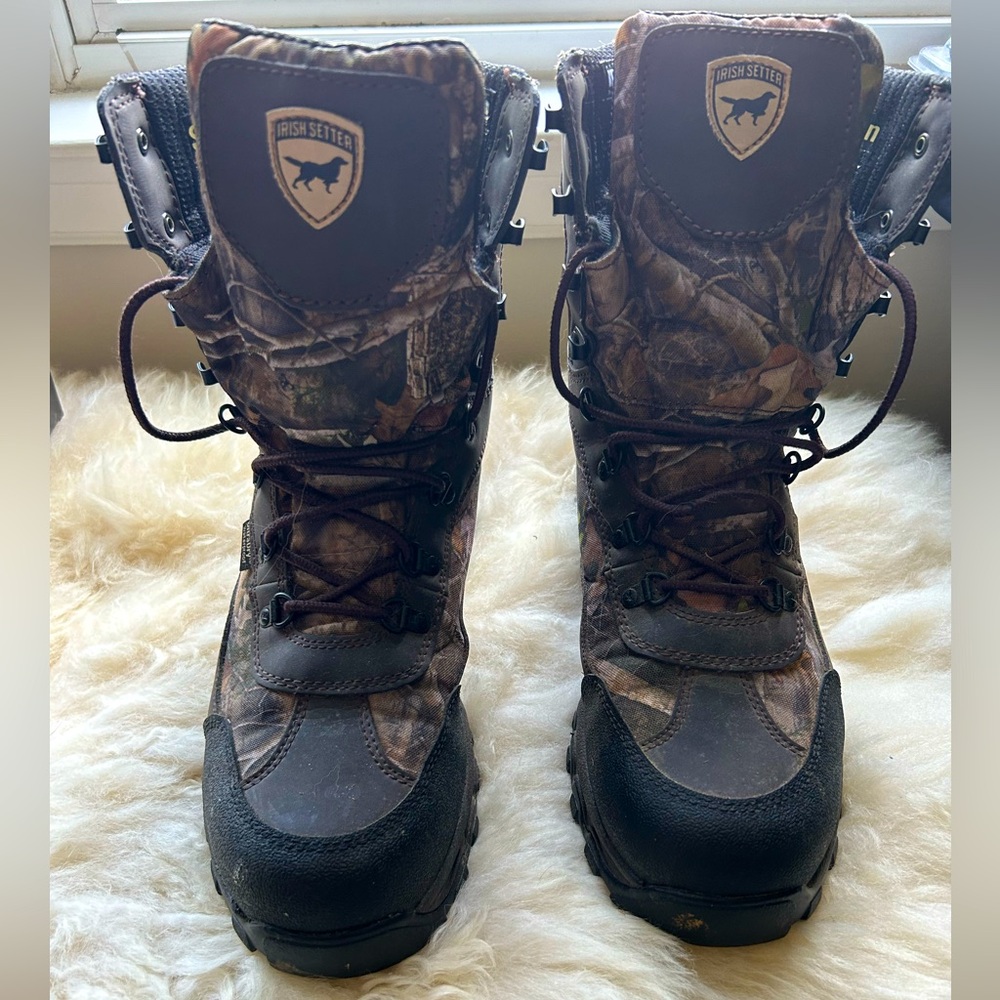 Irish Setter Camo Hunting boot
